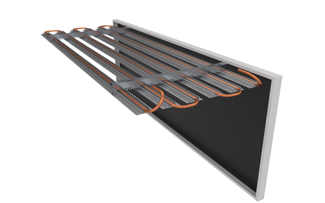 Square Radiant Metal Panel - Die Heiz-/ Kühldecke aus Metall